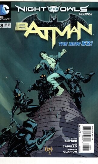 Batman. The New 52! #8 2012:Scott Snyder