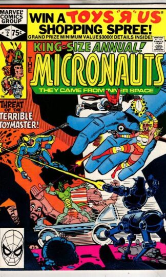 Micronauts Annual #2 1980 : Bill Mantlo