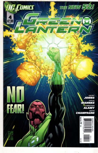 Green Lantern #4 The New 52!:Geoff Johns