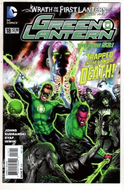 Green Lantern #18 The New 52!:Geoff Johns