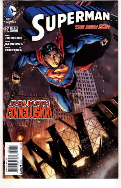 Superman: The New 52! #24:Mike Johnson