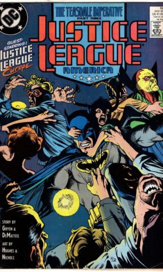 Justice League America #32 1989 : Giffen & DeMatteis