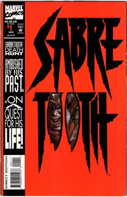 Sabretooth #1 Marvel 1993 : Larry Hama