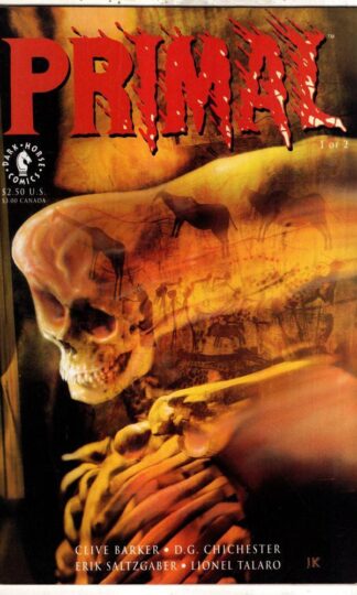 Primal #1 Dark Horse : Clive Barker