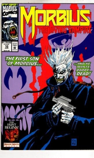 Morbius. The Living Vampire #10 1993 : Gregory Wright