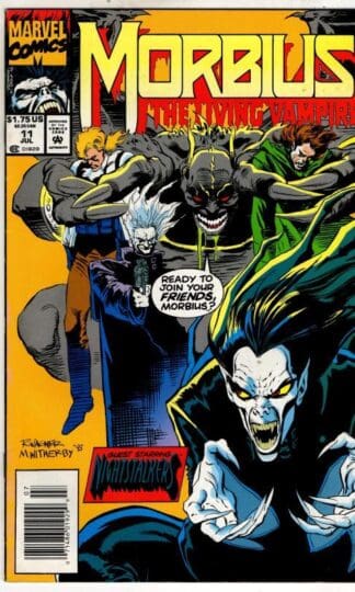 Morbius. The Living Vampire #11 1993 : Gregory Wright