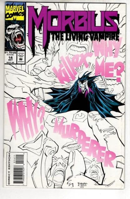 Morbius. The Living Vampire #14 1993 : Gregory Wright