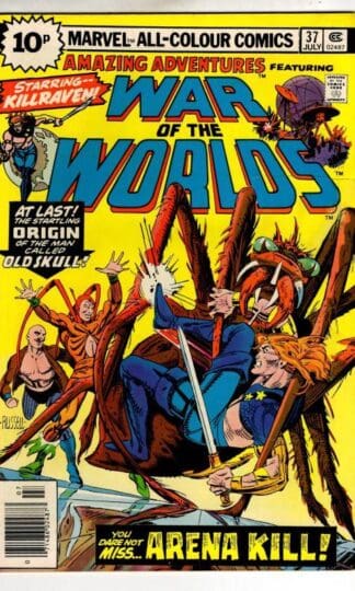 Amazing Adventures Featuring War od the Worlds #37 : Don McGregor