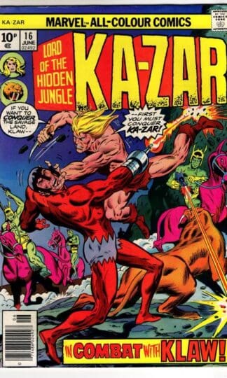 Ka-zar #16 1978 : Doug Moench