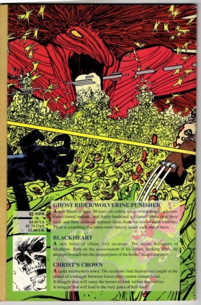 Ghost Rider, Wolverine, Punisher: Hearts of Darkness : Howard Mackie - Image 2
