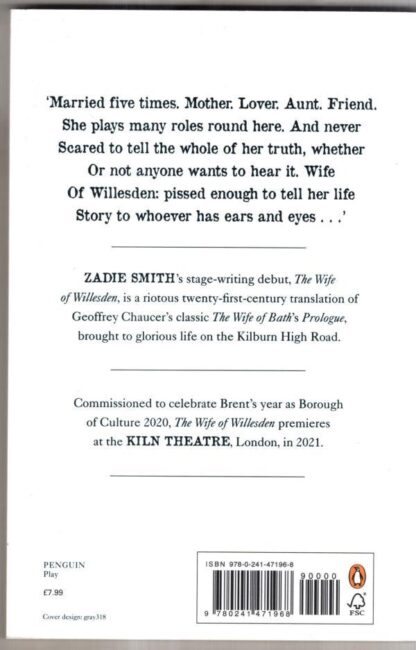 The Wife of Willesden : Zadie Smith - Image 2